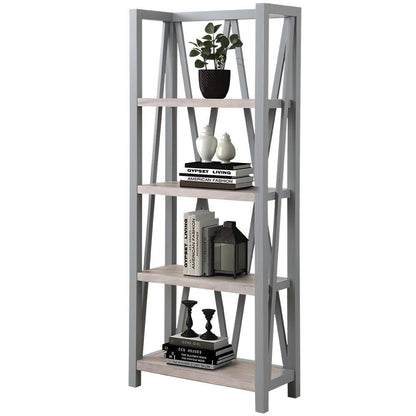 Parker House - Americana Modern Etagere Bookcase in Dove - AME330-DOV view 1