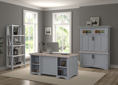 Parker House - Americana Modern Etagere Bookcase in Dove - AME330-DOV view 3