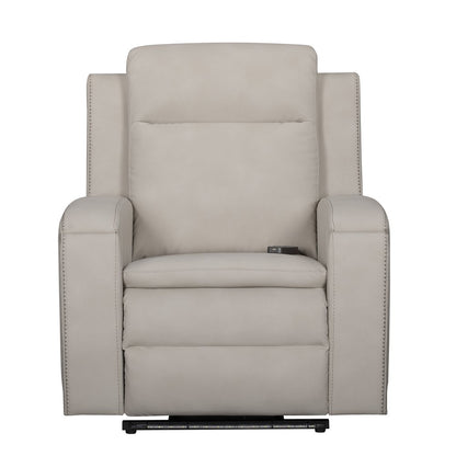 Parker House - Armstrong - Buffy Cream Power Recliner with Heat Massage and Auto-Glide - Buffy Cream - MARM-812P5-BFCR view 9