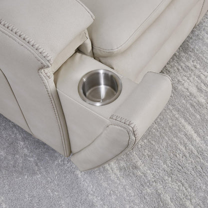 Parker House - Armstrong - Buffy Cream Power Recliner with Heat Massage and Auto-Glide - Buffy Cream - MARM-812P5-BFCR view 11