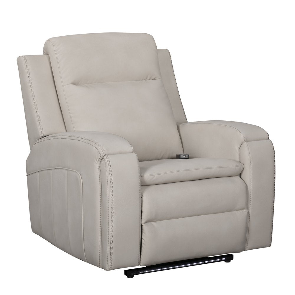 Parker House - Armstrong - Buffy Cream Power Recliner with Heat Massage and Auto-Glide (Set of 2) - Buffy Cream - MARM-KIT-812P5-2-BFCR view 6