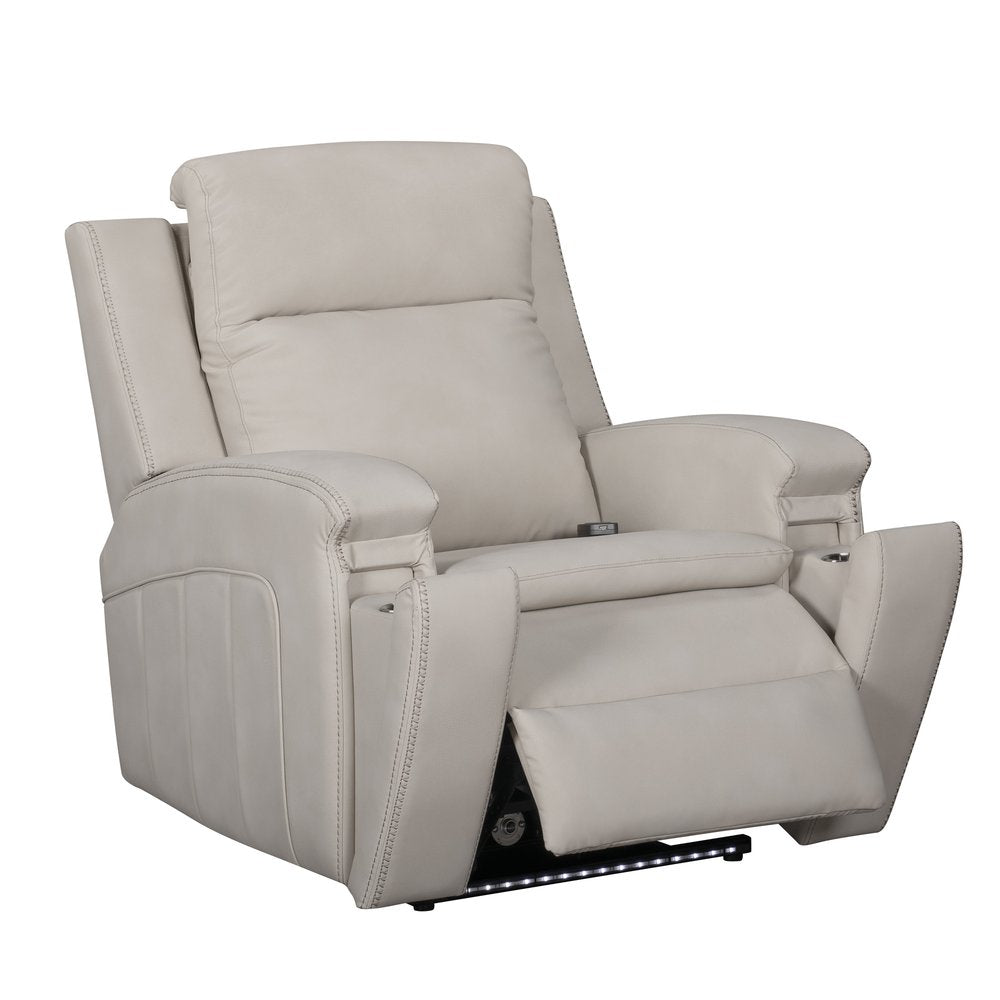 Parker House - Armstrong - Buffy Cream Power Recliner with Heat Massage and Auto-Glide (Set of 2) - Buffy Cream - MARM-KIT-812P5-2-BFCR view 7