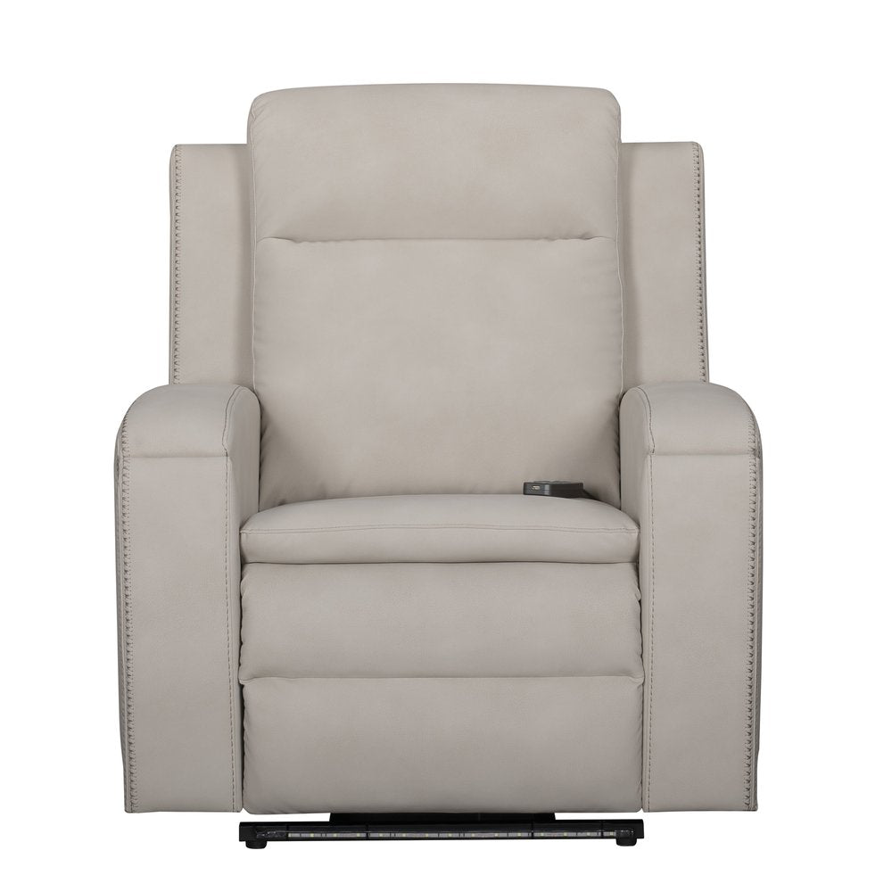 Parker House - Armstrong - Buffy Cream Power Recliner with Heat Massage and Auto-Glide (Set of 2) - Buffy Cream - MARM-KIT-812P5-2-BFCR view 8