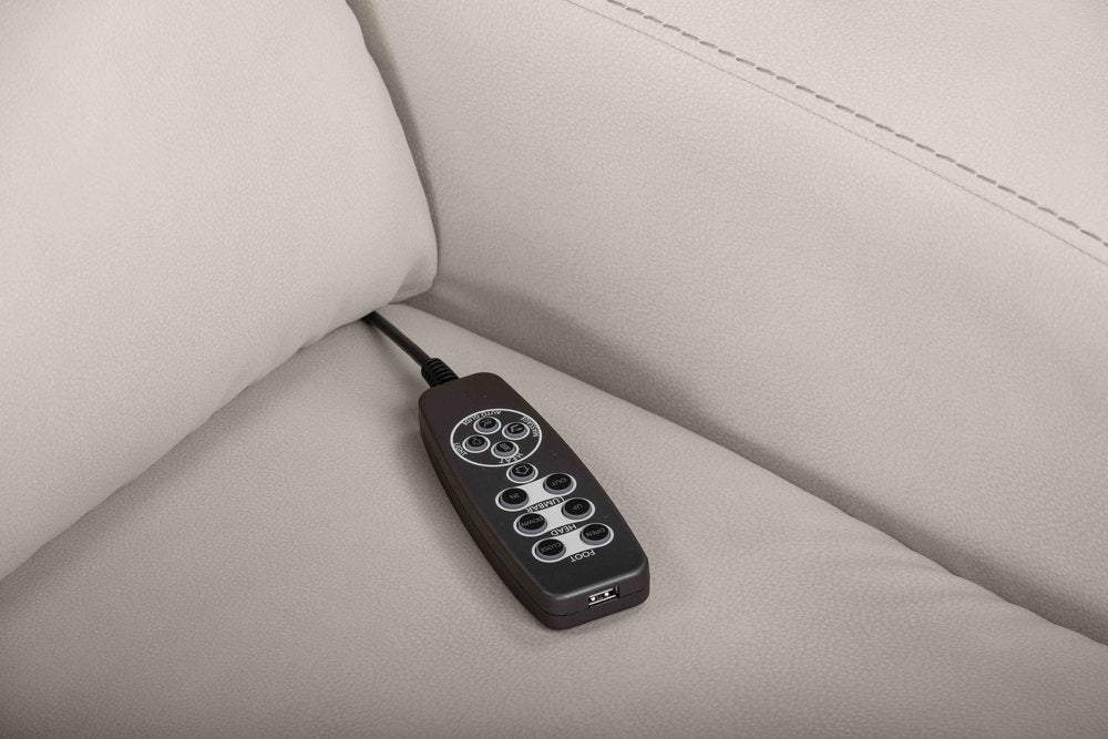 Parker House - Armstrong - Buffy Cream Power Recliner with Heat Massage and Auto-Glide (Set of 2) - Buffy Cream - MARM-KIT-812P5-2-BFCR view 10