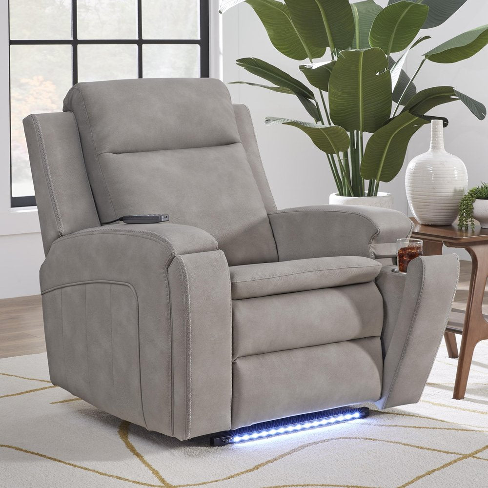 Parker House - Armstrong - Buffy Taupe Power Recliner with Heat Massage and Auto-Glide - Buffy Taupe - MARM-812P5-BFTP view 1
