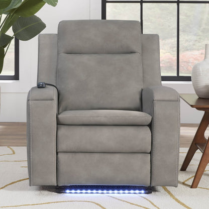Parker House - Armstrong - Buffy Taupe Power Recliner with Heat Massage and Auto-Glide - Buffy Taupe - MARM-812P5-BFTP view 4