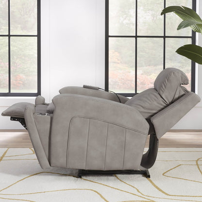 Parker House - Armstrong - Buffy Taupe Power Recliner with Heat Massage and Auto-Glide - Buffy Taupe - MARM-812P5-BFTP view 5