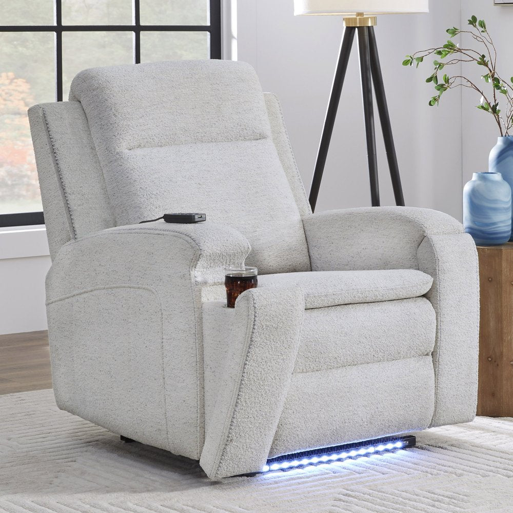 Parker House - Armstrong - Clearwater Sand Power Recliner with Heat Massage and Auto-Glide - Clearwater Sand - MARM-812P5-CWSN view 3