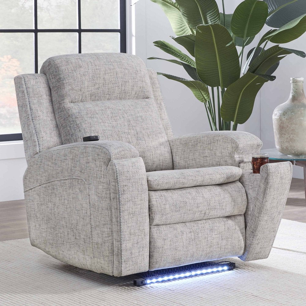 Parker House - Armstrong - Southampton Shore Power Recliner with Heat Massage and Auto-Glide - Southampton Shore - MARM-812P5-SHSE view 3