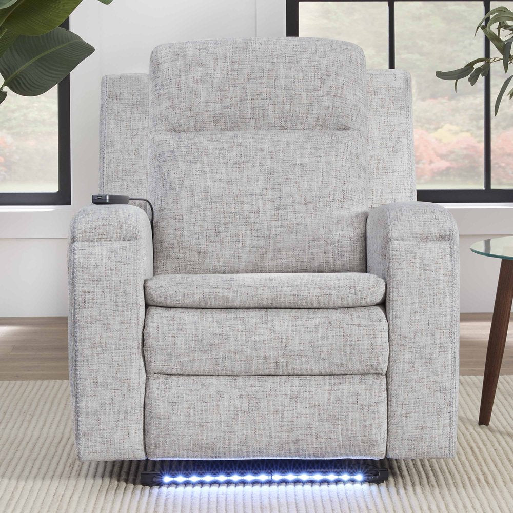 Parker House - Armstrong - Southampton Shore Power Recliner with Heat Massage and Auto-Glide - Southampton Shore - MARM-812P5-SHSE view 4