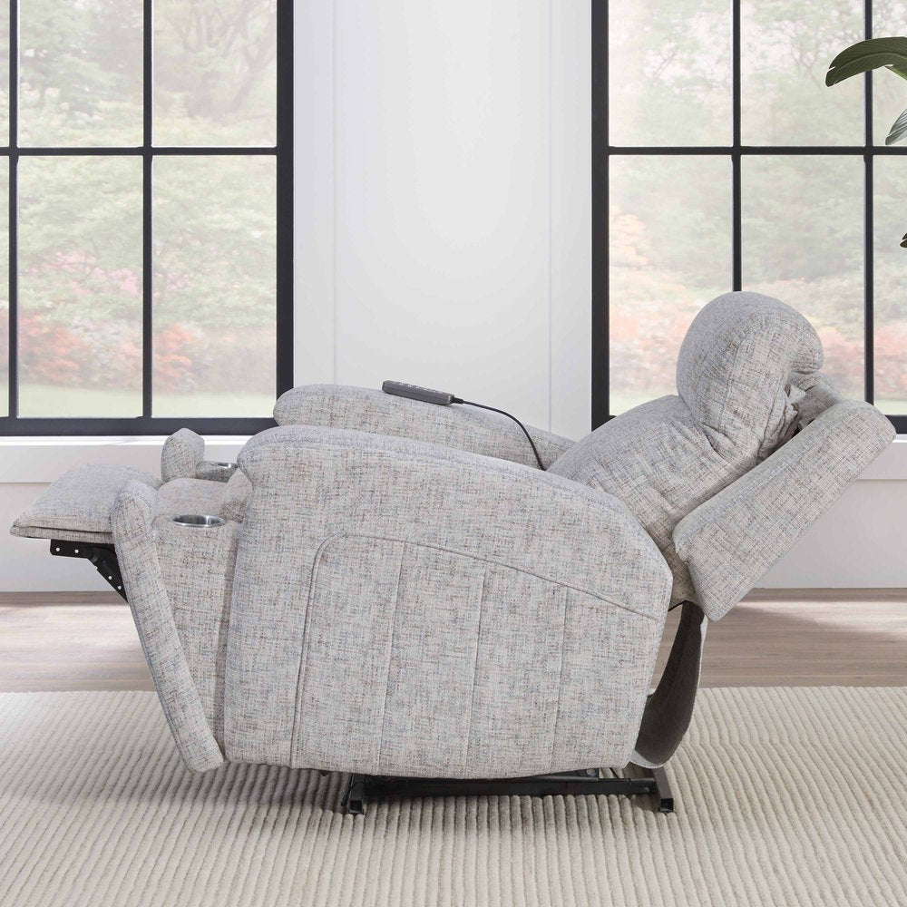 Parker House - Armstrong - Southampton Shore Power Recliner with Heat Massage and Auto-Glide - Southampton Shore - MARM-812P5-SHSE view 5