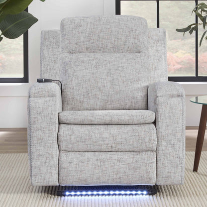 Parker House - Armstrong - Southampton Shore Power Recliner with Heat Massage and Auto-Glide - Southampton Shore - MARM-812P5-SHSE view 6