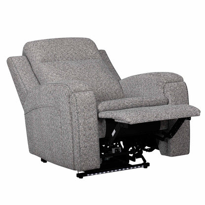 Parker House - Armstrong - Southampton Storm Power Recliner with Heat Massage and Auto-Glide - Southampton Storm - MARM-812P5-SHST view 3