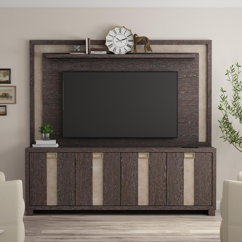 Parker House -  Ascent 90 in. TV Console with Hutch and Back Panel - ASC#90-2-DCH view 6