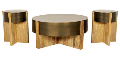 Parker House - Aspen 22 Inch Round End Table - Barton Bronze - ASP-12 view 2