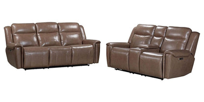 Parker House - Atlantis - Smooth Latte Power Reclining Zero Gravity Sofa and Loveseat - MATL-32PHZ-SMLT view 1
