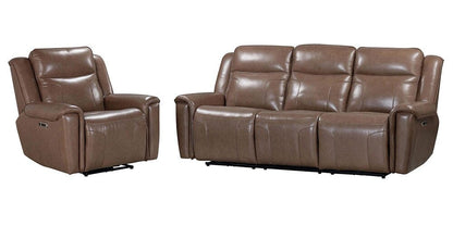 Parker House - Atlantis - Smooth Latte Power Reclining Zero Gravity Sofa and Recliner - MATL-31PHZ-SMLT view 1