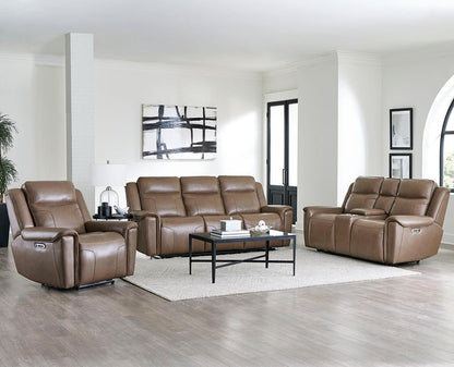 Parker House - Atlantis - Smooth Latte Power Zero Gravity Sofa - MATL#832PHZ-SMLT view 2