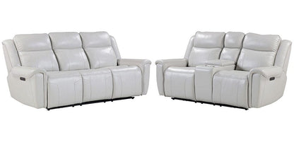 Parker House - Atlantis - Whisper Ivory Power Reclining Zero Gravity Sofa and Loveseat - MATL-32PHZ-WSIV view 1