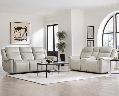Parker House - Atlantis - Whisper Ivory Power Reclining Zero Gravity Sofa and Loveseat - MATL-32PHZ-WSIV view 2