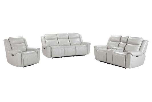 Parker House -  Atlantis - Whisper Ivory Power Reclining Zero Gravity Sofa Loveseat and Recliner - MATL-321PHZ-WSIV veiw 1