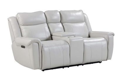 Parker House -  Atlantis - Whisper Ivory Power Zero Gravity Console Loveseat - MATL#822CPHZ-WSIV view 1