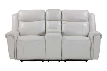 Parker House -  Atlantis - Whisper Ivory Power Zero Gravity Console Loveseat - MATL#822CPHZ-WSIV view 2