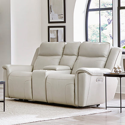 Parker House -  Atlantis - Whisper Ivory Power Zero Gravity Console Loveseat - MATL#822CPHZ-WSIV view 6
