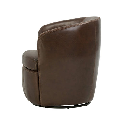 Parker House - Barolo - Vintage Brown Swivel Club Chair - SBAR#912S-VGBR