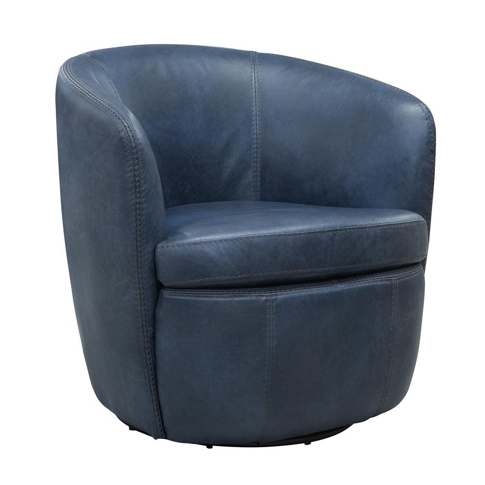 Parker House - Barolo - Vintage Navy Swivel Club Chair - SBAR#912S-VGNV view 2