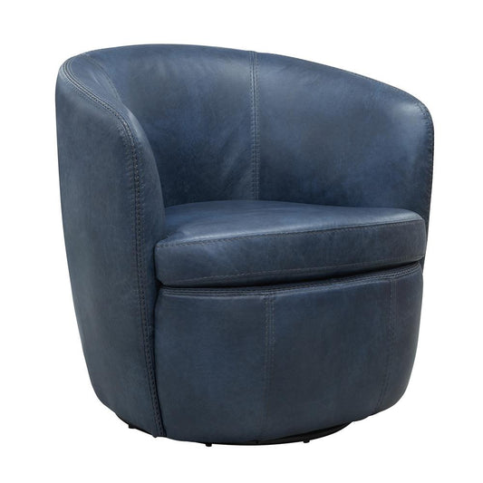 Parker House - Barolo - Vintage Navy Swivel Club Chair - SBAR#912S-VGNV view 2