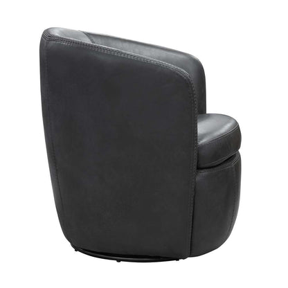 Parker House -  Barolo - Vintage Slate 100% Italian Leather Swivel Club Chair (Set of 2) - SBAR#912S-2-VGSL view 2