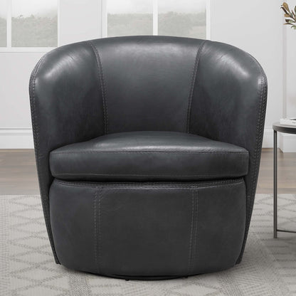 Parker House - Barolo - Vintage Slate Swivel Club Chair - SBAR#912S-VGSL view 5