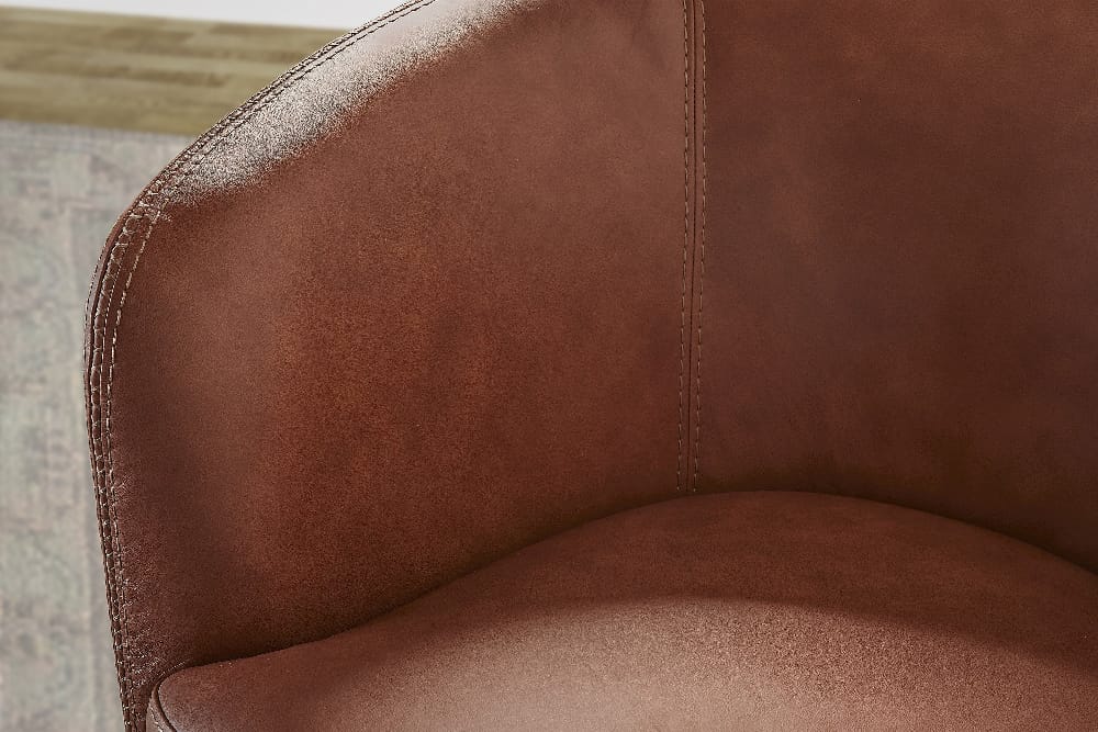 Parker House -  Barolo - Vintage Whiskey 100% Italian Leather Swivel Club Chair - SBAR#912S-VGWK view 7