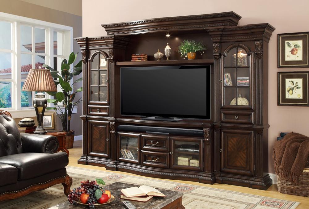 Parker House - Bella 4PC Estate Wall Unit in Vintage Sienna - BEL#700-4 view 3