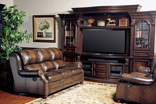 Parker House - Bella 4PC Estate Wall Unit in Vintage Sienna - BEL#700-4 veiw 2