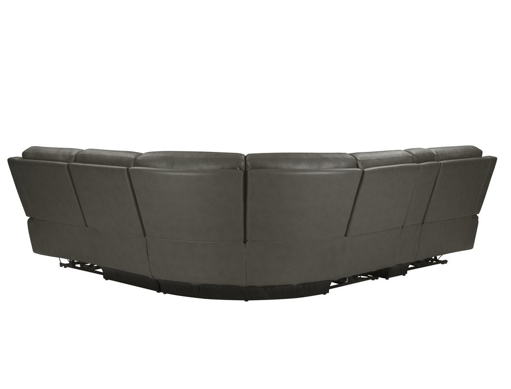 Parker House - Belmont - Autumn Fog 6 Piece Zero Gravity Power Reclining Sectional with Power Adjustable Headrests - Autumn Fog - MBEL-KIT-6A-P3Z-ATFG view 10