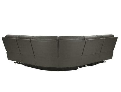 Parker House - Belmont - Autumn Fog 6 Piece Zero Gravity Power Reclining Sectional with Power Adjustable Headrests - Autumn Fog - MBEL-KIT-6A-P3Z-ATFG view 10