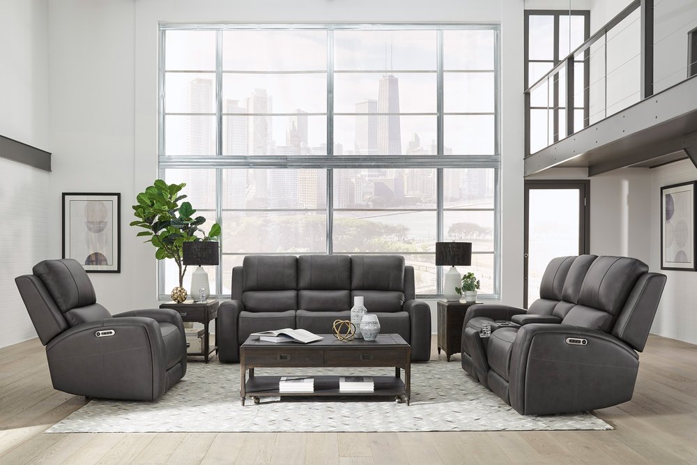 Parker House - Belmont - Autumn Fog Zero Gravity Power Recliner P3 - Autumn Fog - MBEL-812P3Z-ATFG view 4