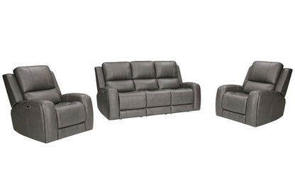 Parker House - Belmont - Autumn Fog Zero Gravity Power Reclining Sofa and 2 Recliners - Autumn Fog - MBEL-311P3Z-ATFG view 1
