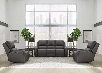 Parker House - Belmont - Autumn Fog Zero Gravity Power Reclining Sofa and 2 Recliners - Autumn Fog - MBEL-311P3Z-ATFG view 3