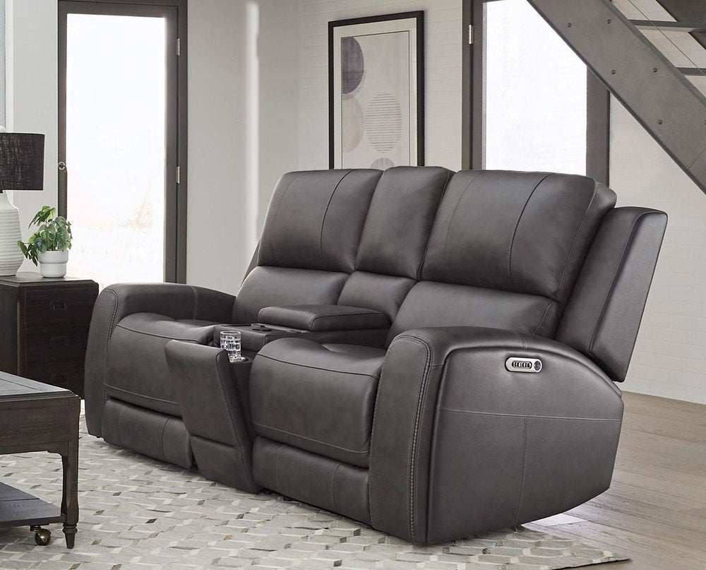 Parker House - Belmont - Autumn Fog Zero Gravity Power Reclining Sofa and Loveseat - Autumn Fog - MBEL-32P3Z-ATFG view 5