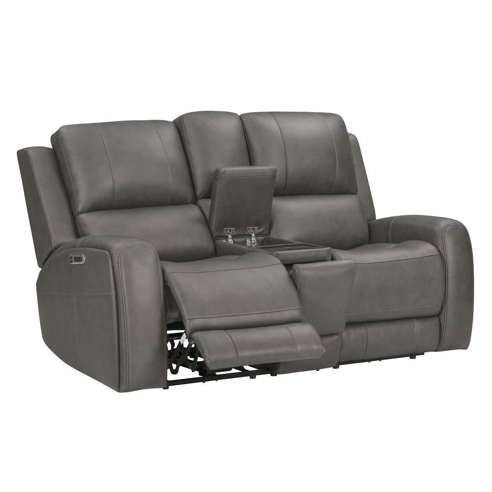 Parker House - Belmont - Autumn Fog Zero Gravity Power Reclining Sofa and Loveseat - Autumn Fog - MBEL-32P3Z-ATFG view 11