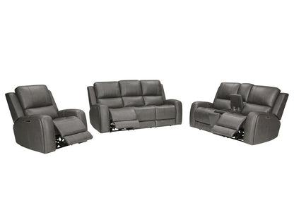 Parker House - Belmont - Autumn Fog Zero Gravity Power Reclining Sofa Loveseat and Recliner - Autumn Fog - MBEL-321P3Z-ATFG view 8