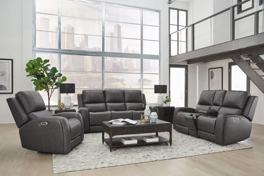 Parker House - Belmont - Autumn Fog Zero Gravity Power Reclining Sofa P3 - Autumn Fog - MBEL-832P3Z-ATFG view 2