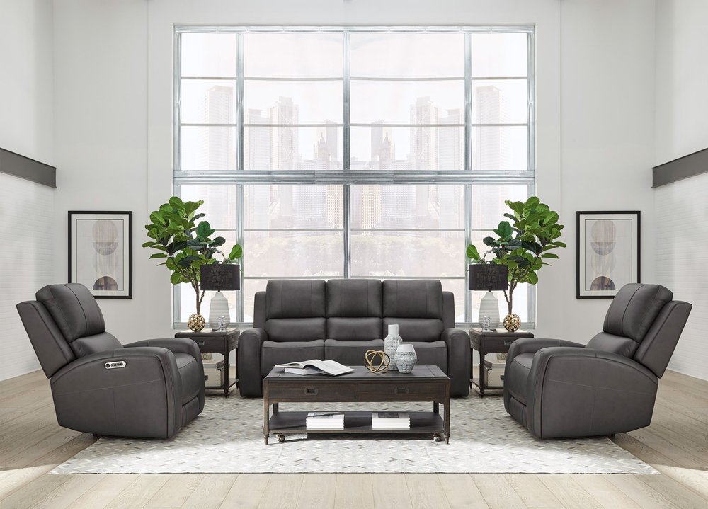 Parker House - Belmont - Autumn Fog Zero Gravity Power Reclining Sofa P3 - Autumn Fog - MBEL-832P3Z-ATFG view 5