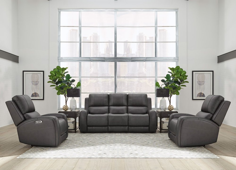 Parker House - Belmont - Autumn Fog Zero Gravity Power Reclining Sofa P3 - Autumn Fog - MBEL-832P3Z-ATFG view 6