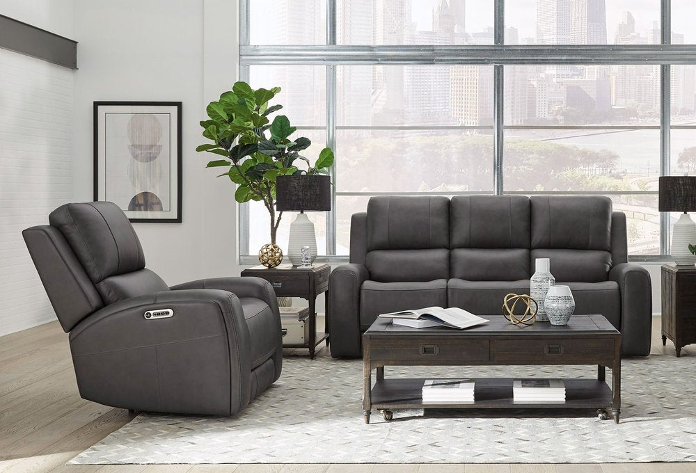 Parker House - Belmont - Autumn Fog Zero Gravity Power Reclining Sofa P3 - Autumn Fog - MBEL-832P3Z-ATFG view 9