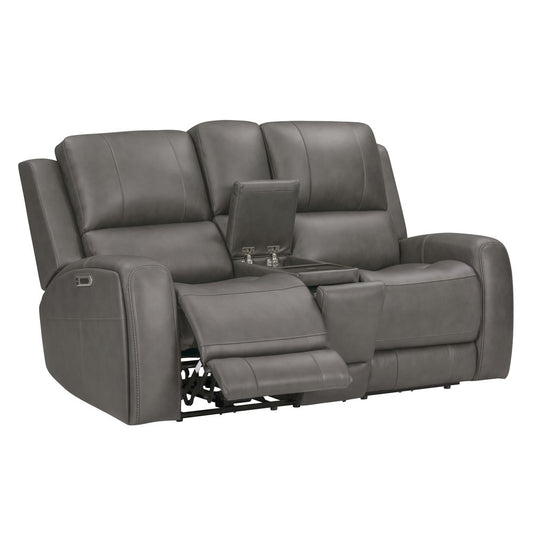 Parker House - Belmont - Autumn Fog Zero Gravity Power Reclining Tilt Console Loveseat P3 - Autumn Fog - MBEL-822CP3ZT-ATFG view 2
