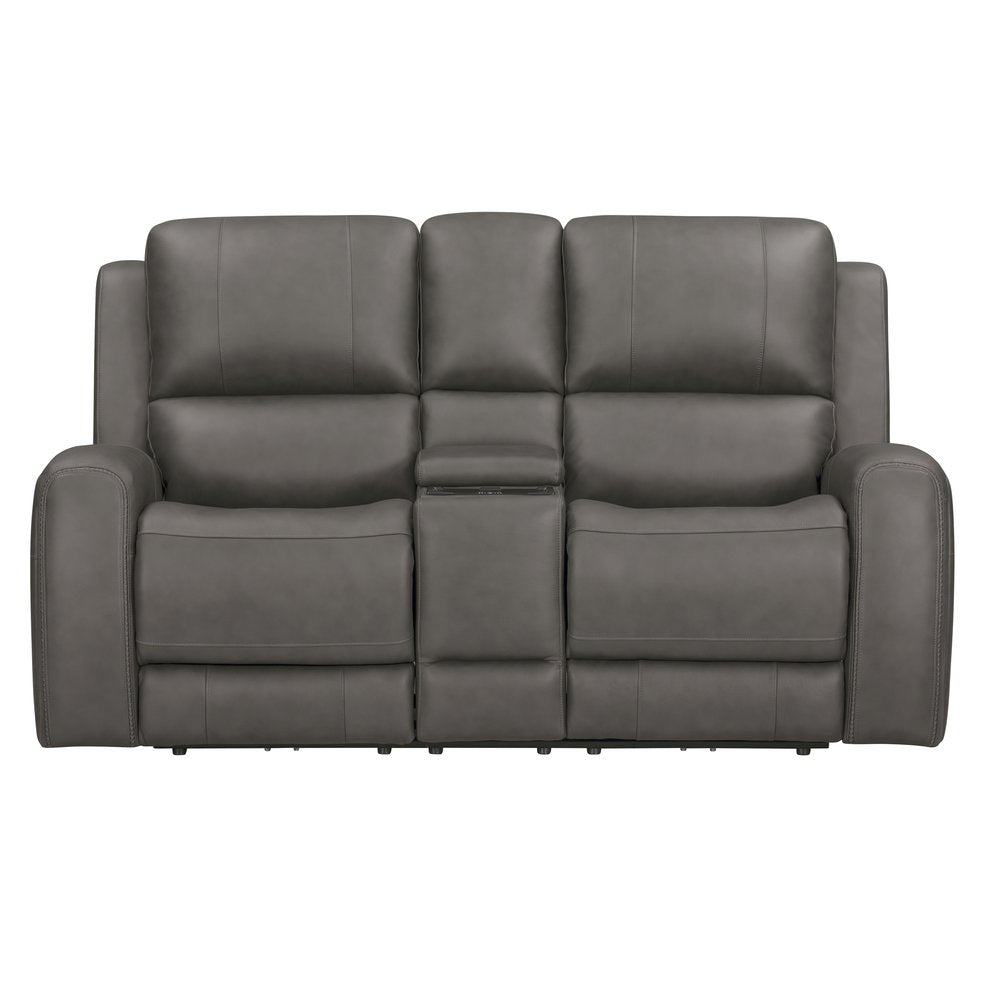 Parker House - Belmont - Autumn Fog Zero Gravity Power Reclining Tilt Console Loveseat P3 - Autumn Fog - MBEL-822CP3ZT-ATFG view 9